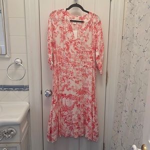 Floral print long dress